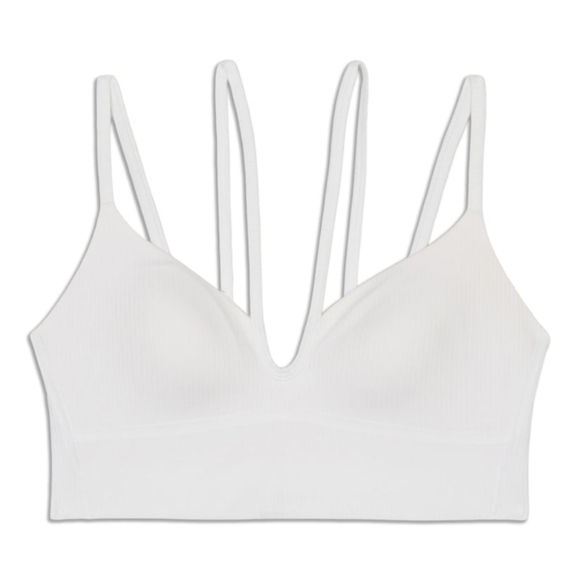 Like A Cloud Strappy Longline Ribbed Bra - Picture 6 of 6